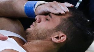 La terrible fractura de pierna del gimnasta francés Samir Aid Said