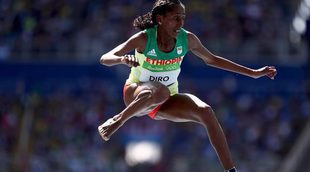 Río 2016: Etenesh Diro acaba los 3000 metros obstáculos sin una zapatilla