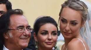 Romina y Albano juntos de nuevo para la boda de su hija, Cristel Carrisi, con el empresario Davor Luksic