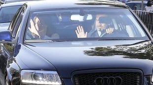 Los Reyes Felipe y Letizia acompañan a la Princesa Leonor y la Infanta Sofía en la vuelta al cole