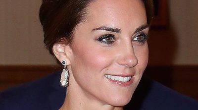 Sin los Príncipes Jorge y Carlota, Kate Middleton arrasa durante una recepción en Canadá