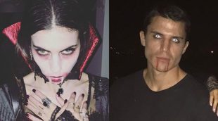 Los terroríficos disfraces de Melissa Jiménez, Pablo Alborán y Álex González para Halloween 2016
