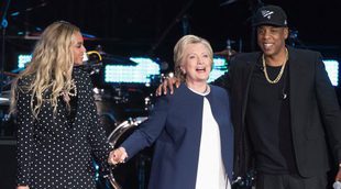 Hillary Clinton, apoyada por Beyoncé y Jay Z en Cleveland