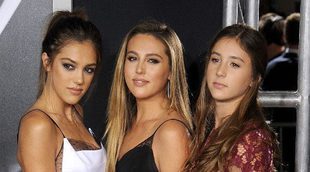 Las tres hijas de Sylvester Stallone, elegidas Miss Globos de Oro 2017