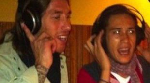 Sergio Ramos demuestra su arte grabando una canción para el nuevo álbum de Canelita
