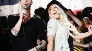Christina Aguilera pone en evidencia a Adam Levine, líder de Maroon 5