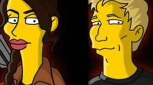 Los personajes de 'Los juegos del hambre' se cuelan en 'Los Simpson'