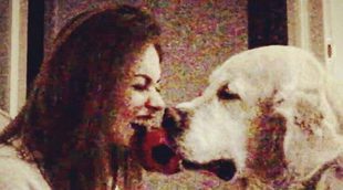 Lara Álvarez y su 'lío de pelotas' con Golfo, el perro de su novio Román Mosteiro