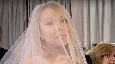 Mariah Carey, al verse con su vestido de novia: "Esos momentos son agridulces"
