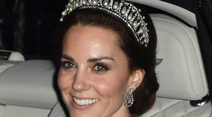 Kate Middleton roba el protagonismo a la Familia Real al recordar a Lady Di en la recepción diplomática