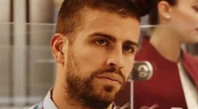 Gerard Piqué agrede a una reportera que le grababa cuando estaba con Shakira y sus hijos en El Prat