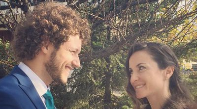 Daniel Diges y Alejandra Ortiz-Echagüe se casan en Madrid en una romántica y fría boda