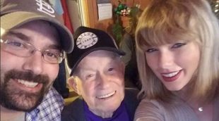 Taylor Swift acude a la casa de un fan de 96 años para darle una sorpresa