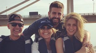 Gerard Piqué conoce Barranquilla haciendo turismo junto a Shakira y sus padres