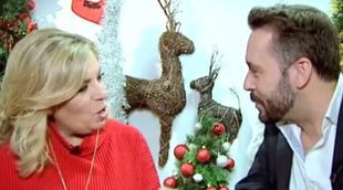 Carmen Borrego a Kike Calleja: "Feliz Navidad, cuñao"