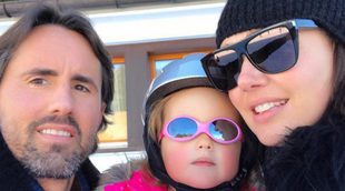 La hija de Tamara Ecclestone demuestra sus dotes esquiando con tan solo 2 años