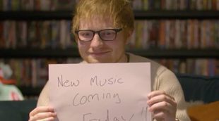 Ed Sheeran reaparece para anunciar que vuelve a la música