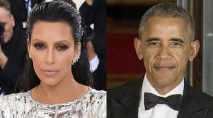 Kim Kardashian, Kanye West y su hija North se despiden de Barack Obama tras dejar la presidencia