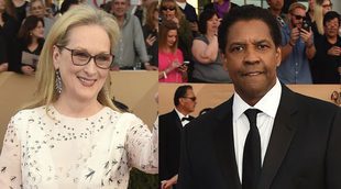 Natalie Portman, Meryl Streep o Denzel Washington entre los famosos de la alfombra roja de los SAG Awards 2017