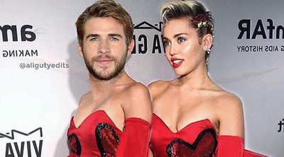 'Comparten ropa': Así le sienta a Liam Hemsworth uno de los vestidos de Miley Cyrus