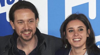 Pablo Iglesias e Irene Montero derrochan amor: primer beso de enamorados en público