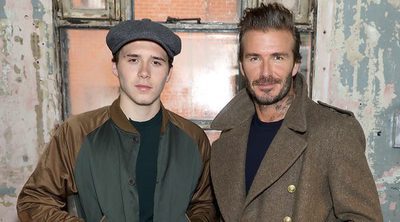 David Beckham muestra una foto de recién nacido de Brooklyn Beckham para felicitarle por su 18 cumpleaños