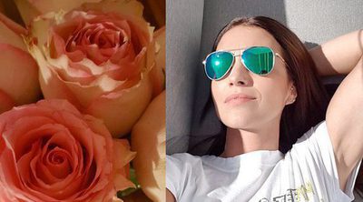 Paula Echevarría comienza el fin de semana con flores: ¿serán de David Bustamante?