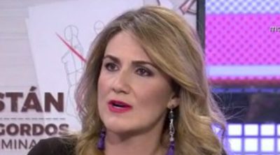 Carlota Corredera, indignada: "A la gente que tiene defectos que no es estar gordo, no se lo digo a la cara"