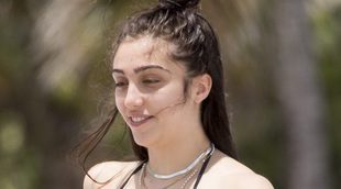 Lourdes León revoluciona las redes sociales por lucir sus axilas sin depilar en las playas de Miami