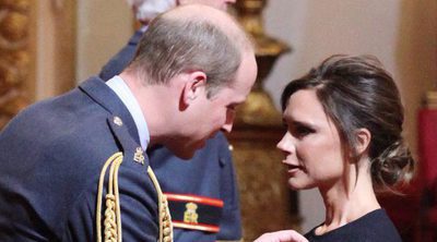 Victoria Beckham ha sido condecorada con la Orden del Imperio Británico por el Príncipe Guillermo