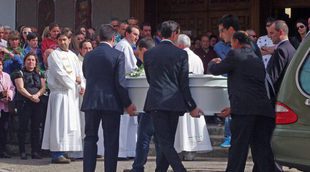 Multitudinario funeral de Gonzalo Basurto, el niño fallecido en el circuito Fernando Alonso