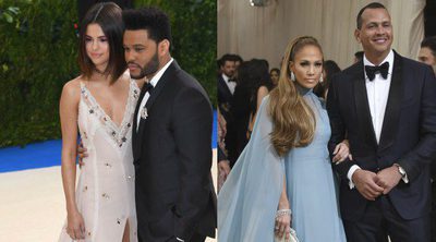 Amor en la Gala del MET 2017: De Selena Gomez y The Weeknd a Jennifer Lopez y Alex Rodriguez