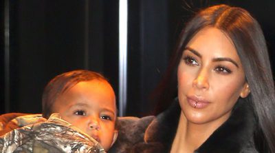 Una foto de Saint West, el segundo hijo de Kim Kardashian, causa sensación en las redes