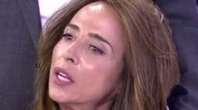 María Patiño rompe a llorar en 'Sálvame' porque sus compañeros dicen que es la más deshonesta