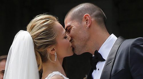 La gran boda de Víctor Valdés y Yolanda Cardona reúne a muchos exjugadores del Barça