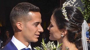 La discreta boda de Lucas Vázquez y Macarena Rodríguez en Madrid
