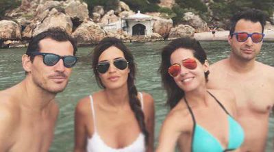 Iker Casillas y Sara Carbonero se escapan ahora a Menorca con Isabel Jiménez y Álex Cruz