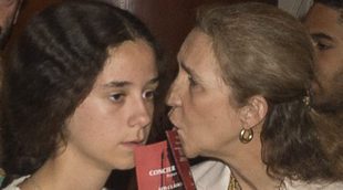 Victoria Federica y la Infanta Elena se divierten en el concierto de José Manuel Soto