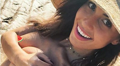 Sofía Suescun celebra su 21 cumpleaños posando en topless en la playa