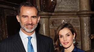 Los Reyes Felipe y Letizia 'recuerdan' a la Princesa Leonor en su visita a la Abadía de Westminster con el Príncipe Harry