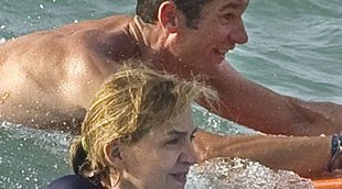 La soledad de la Infanta Cristina e Iñaki Urdangarin en Bidart mientras sus hijos disfrutan de Mallorca