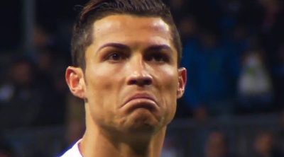 La peor cara de Cristiano Ronaldo y Georgina Rodríguez en el partido de la Supercopa de España