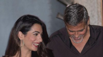 George Clooney y Amal Alamuddin disfrutan de una cita romántica sin sus hijos