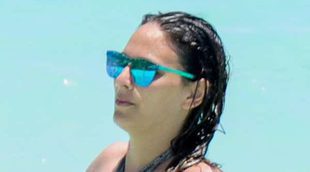 Irene Rosales presume de embarazo en bikini durante sus vacaciones en Ibiza