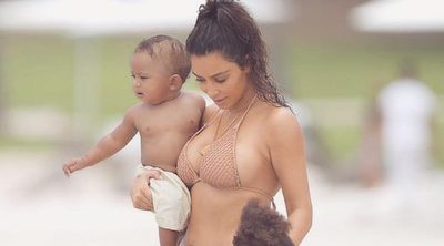 Kim Kardashian explica por qué a su hija North no le gusta su hermano Saint