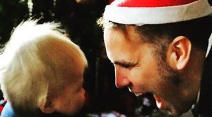 Torito se prepara para la Navidad con su hijo Nathan