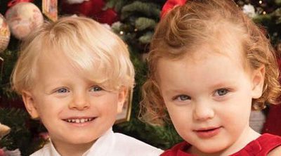 Jacques y Gabriella de Mónaco, dos pequeños príncipes que ya están preparados para la Navidad