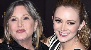 El homenaje de Billie Lourd a su madre Carrie Fisher en el estreno de 'Star Wars: Los últimos Jedi'