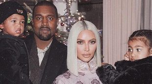 La bonita estampa familiar de Kim Kardashian y Kanye West