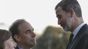 El Rey Felipe da su último adiós a Aurelio Menéndez, su antiguo profesor y ex Ministro de Adolfo Suárez